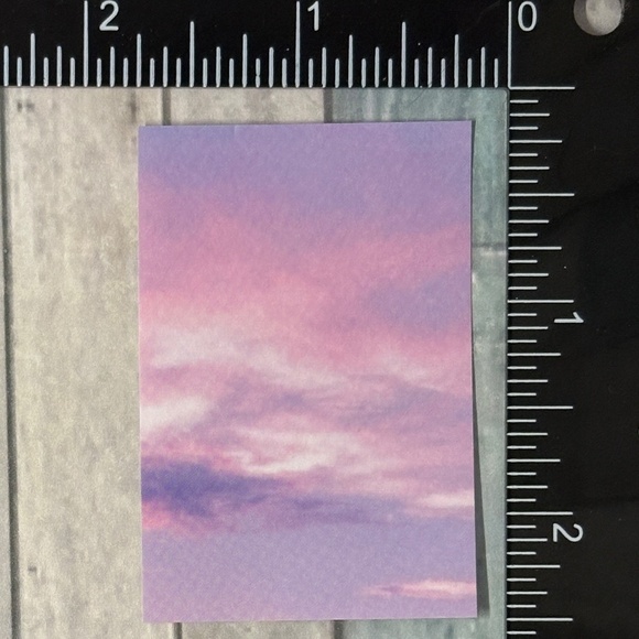 🌀10/$10🌀 Sky Landscape Sunrise Sunset Washi Sticker Decal - Picture 1 of 1